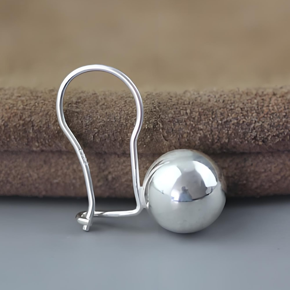 Sterling Silver Kidney Wires Earrings Sterling Silver Kidney Wires Earrings