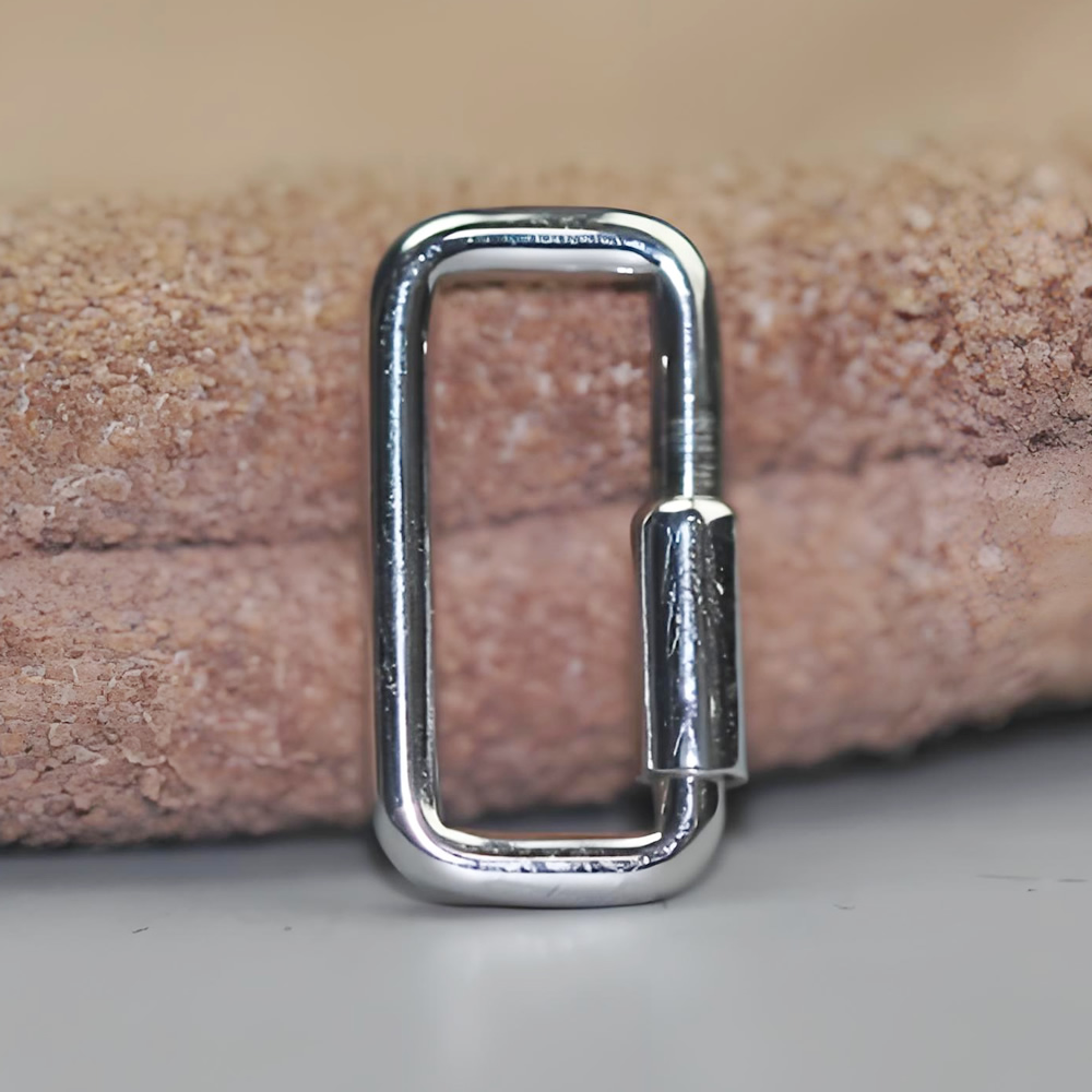 Sterling Silver Rounded Rectangle Spring Necklace Clasp Lab Tested Authentic DDP In Stock Online Anti Tarnish DIY Chain Jewelry Sterling Silver Rounded Rectangle Spring Necklace Clasp Lab Tested Authentic DDP In Stock Online Anti Tarnish DIY Chain Jewelry