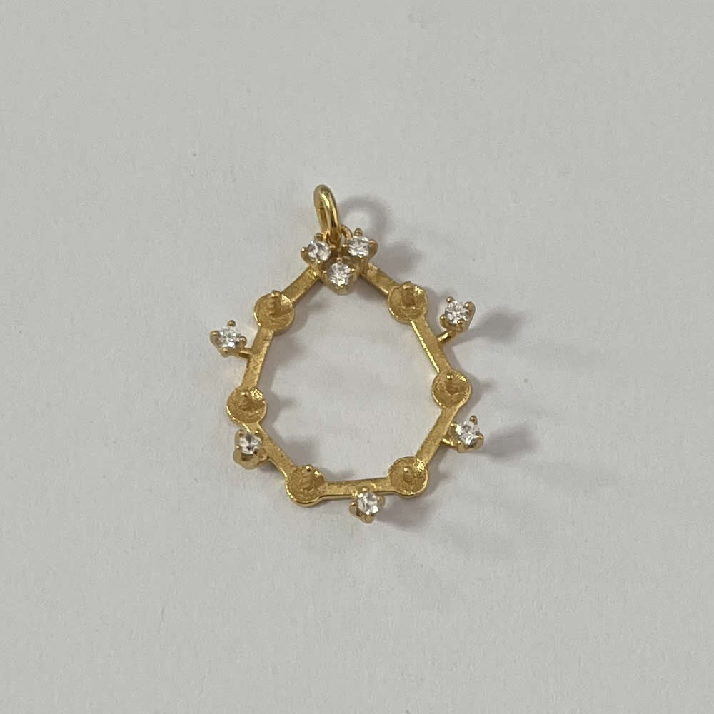 Sterling Silver Teardrop Pendant Setting Lab Certified Anti-Allergy Sterling Silver Teardrop Pendant Setting Lab Certified Anti-Allergy