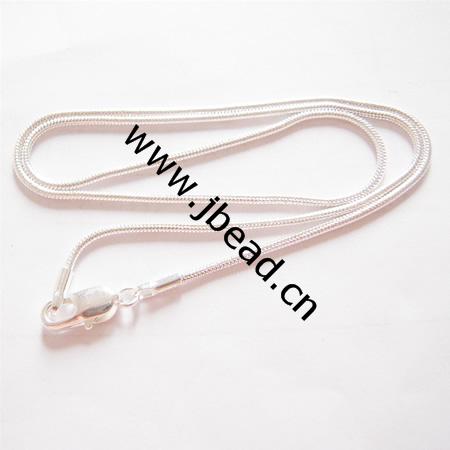 Brass Snake  Chain,Lead-free,nickel-free,1.50MM,20inch
