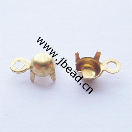 Metal Bead Tip Knot Cover ,