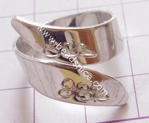 base rings,brass,size: 8