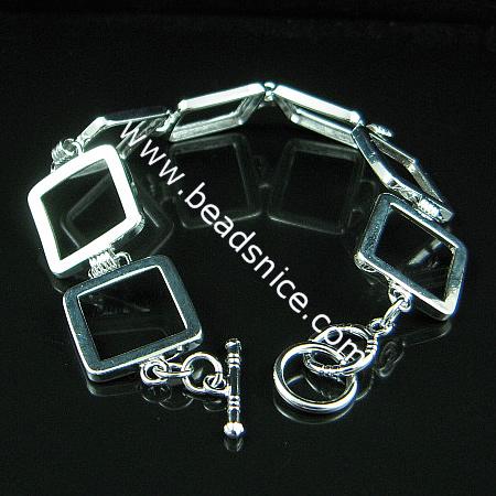 Handmade Jewelry Brass Bracelet, Nickel Free, Lead Safe,Inside diameter：13MM,8.32 Inch,