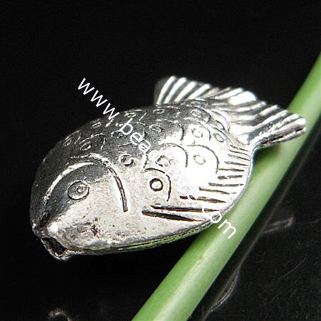 Jewelry alloy beads,nickel free,lead free,36.1x23.8mm,hole: about 2.5mm,