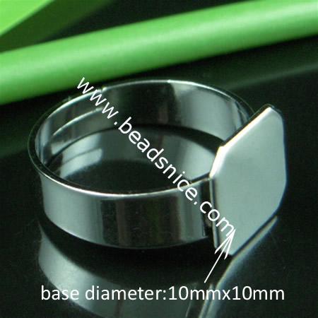 filigree ring base,size:8