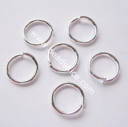 Jewelry brass Jump ring,1.0x10mm,nickel free,