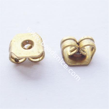 Earring Earnuts,more plated colors for choice