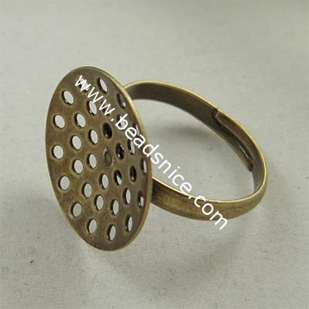 Brass Sieve Ring Base,size: 7