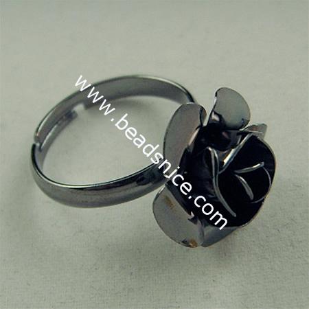 promise ring,finger ring,size:7,flower