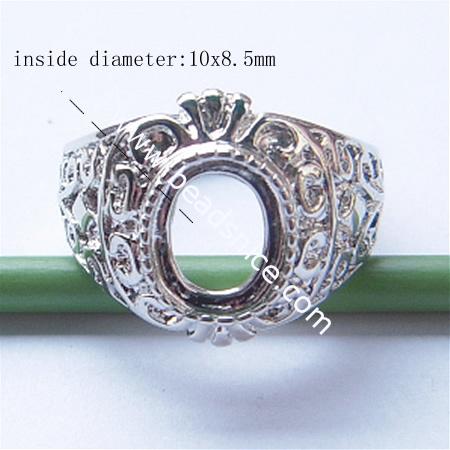 Ring,Brass ,10x8.5mm. inside diameter:16mm,