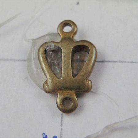 Brass connectors/link,nickel free,lead safe,