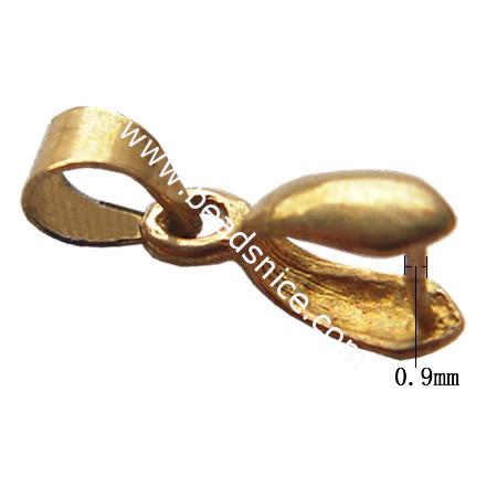 Brass bail,pinch style,brass,many colors available,