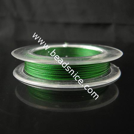 Tiger tail beading wire,7 strand,length：10m, 0.6mm diameter,