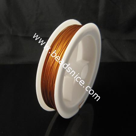 Tiger tail beading wire,7 strand,length:100m, 0.3mm diameter,