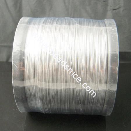 Tiger tail beading wire,7 strand,length:2400m, 0.38mm diameter,