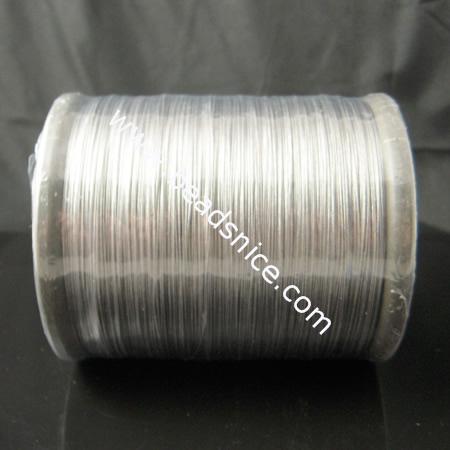 Tiger tail beading wire,7 strand,length:1700m, 0.3mm diameter,
