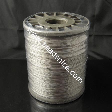 Tiger tail beading wire,7 strand,length:1200m, 0.38mm diameter,