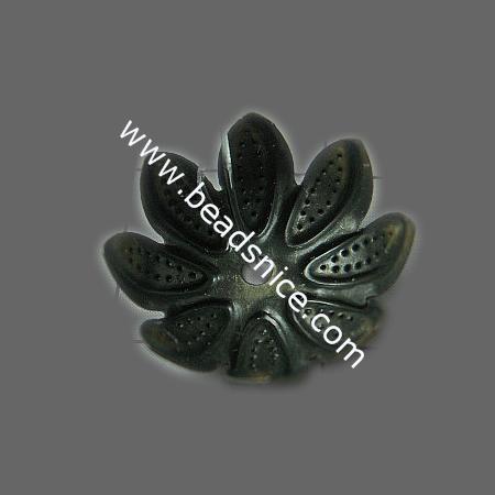 Zinc alloy bead caps,Flower,12mm,lead-free,nicekl free,