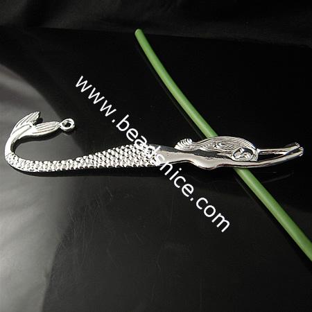 Alloy Bookmark,120x32mm,Lead Safe,Nickel Free, 