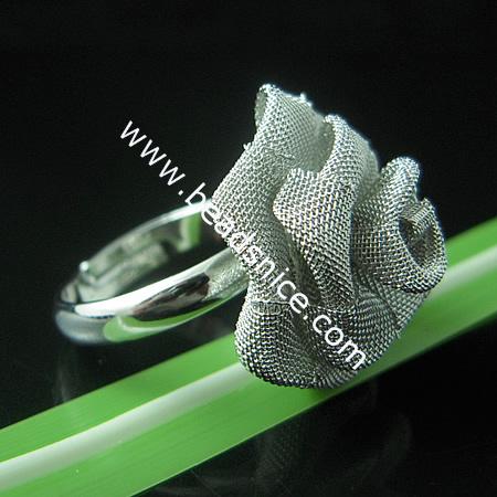 rings jewellery,size:7,flower