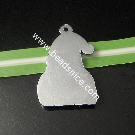Alloy Pendant,31x20mm,Hole:about 2mm,Lead Safe,Nickel Free,