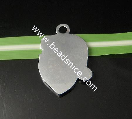 Alloy Pendant,31x21mm,Hole:about 3.5mm,Lead Safe,Nickel Free,
