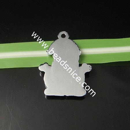Alloy Pendant,25x18mm,Hole:about 2mm,Lead Safe,Nickel Free,