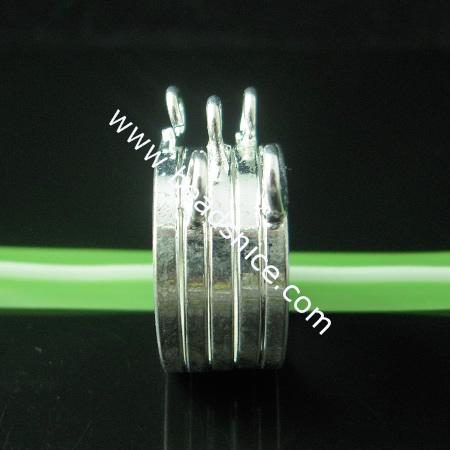 Iron Ring Finding,Inside Diameter:17mm,Hole:about 3mm,Lead Safe,Nickel Free,