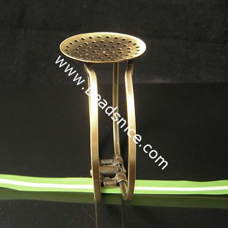 Jewelry Making Bracelet Cord,Base Diameter:28mm,Inside Diameter:60x41mm,Lead Safe,Nickel Free,