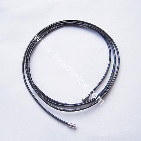 Jewelry Marking Neckelace Cord,29 inch,1mm thick,Nickel Free,