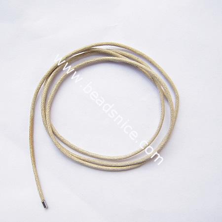 Jewelry Marking Neckelace Cord,30 inch,2mm thick,Nickel Free,