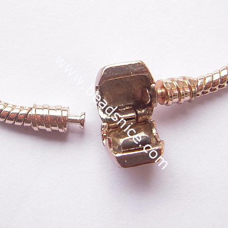 Jewelry Brass Bracelet,7 inch,3mm thick,Lead Safe,Nickel Free,