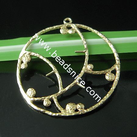 Wholesale pendants,brass,lead-safe,nickel-free,