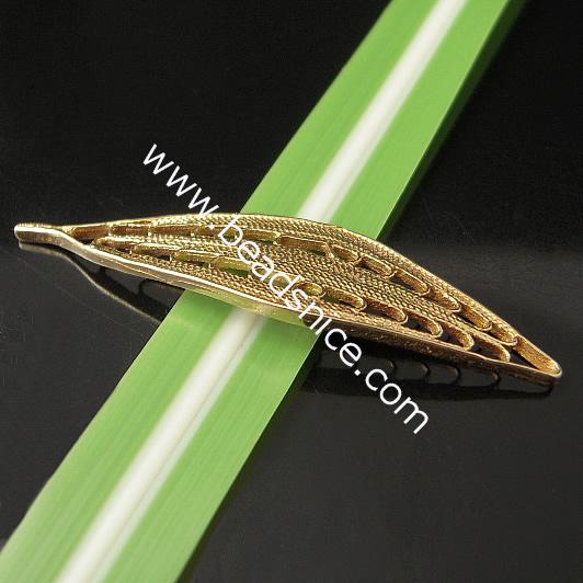 Leaf Pendant,brass,lead-safe,nickel-free,leaf,