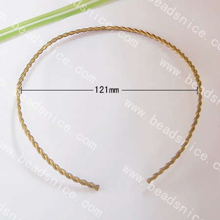 Fashion necklace rope choker necklace twisted chain wholesale jewelry making supplies brass nickel-free lead-safe
