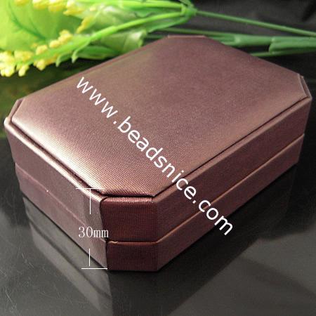 Leather jewelry Box,94x69x30mm,