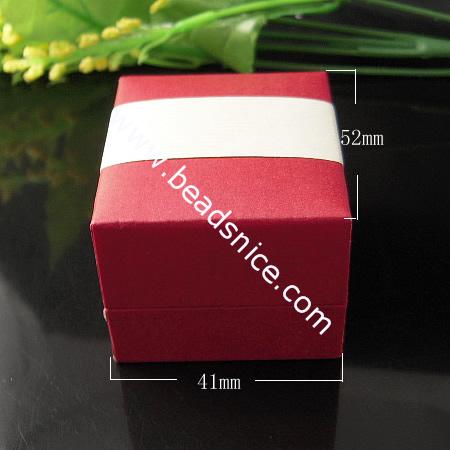 Cardboard jewelry Box,52x41x37mm,