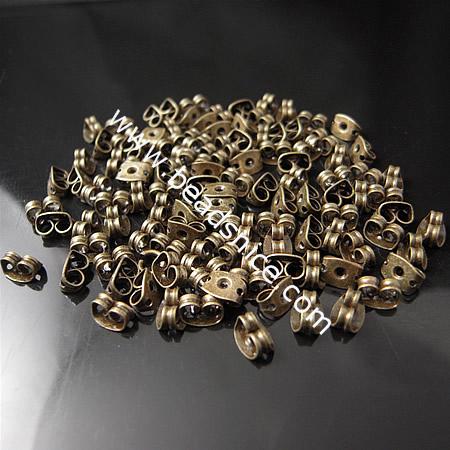 Brass ear nut component,more plated colors for choice