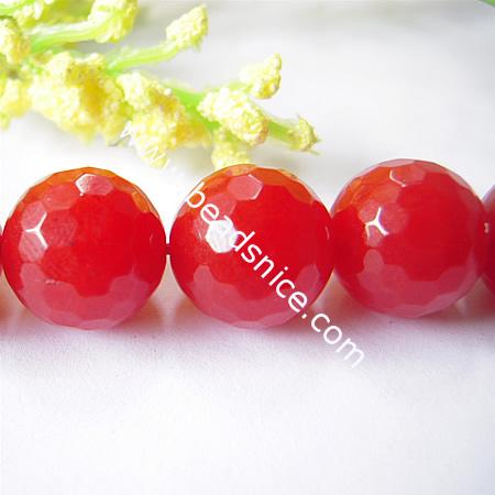 Jade Beads,6mm,14 inch,Hole:about 0.8mm,