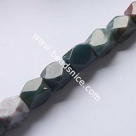 Indian agate natural ,20x16x16mm,length:16 inch,hole:approx 0.8mm,