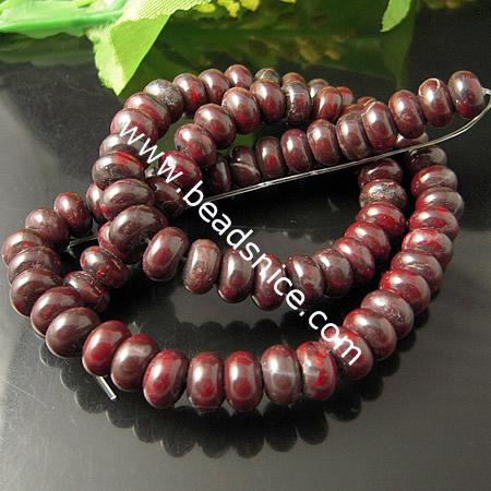 Gemstone Beads,5x8mm,15 inch,Hole:about 1.2mm,