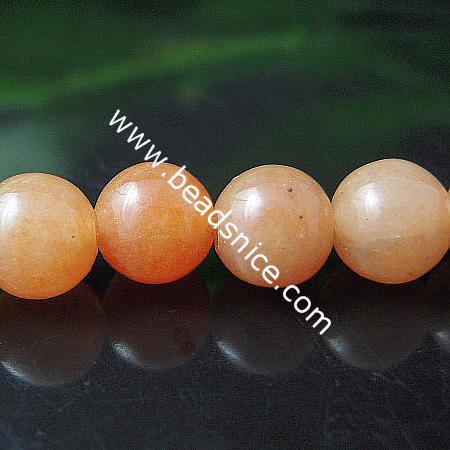 Aventurine Red Natural,8mm,16 inch,Hole:about 1mm,