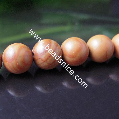 Grain Stone Natural,4mm,16 inch,Hole:About 0.8mm,