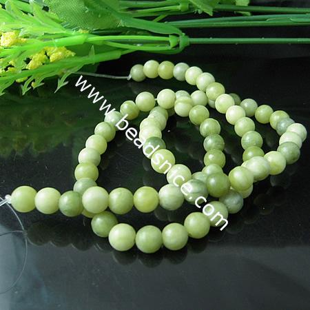  Taiwan Jade,4mm,16 inch,Hole:About 0.8mm,