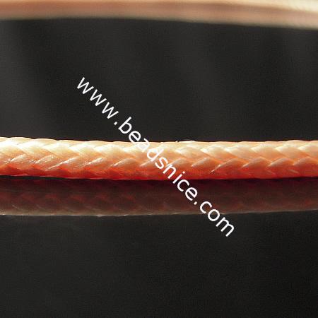 Cotton Wax Cord Cord,18 inch,Thickness:2mm,