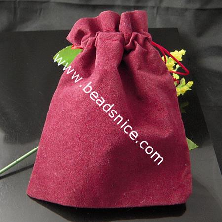 Velveteen gift bag,100x120mm,100pcs per bag,