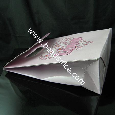 Paper Gift Bag，170X120X60mm，100pcs per bag,