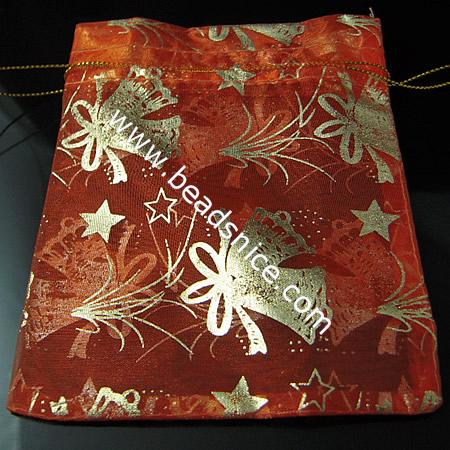 Organza Gift Bag,100x124mm,100pcs per bag,