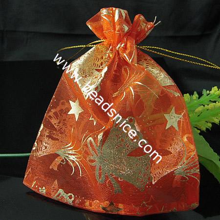Organza Gift Bag,100x124mm,100pcs per bag,