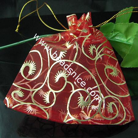 Organza Gift Bag,100x120mm,100pcs per bag,
